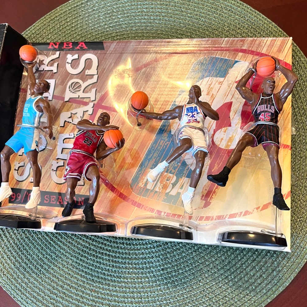 NBA Michael Jordan Court Collection Figurines